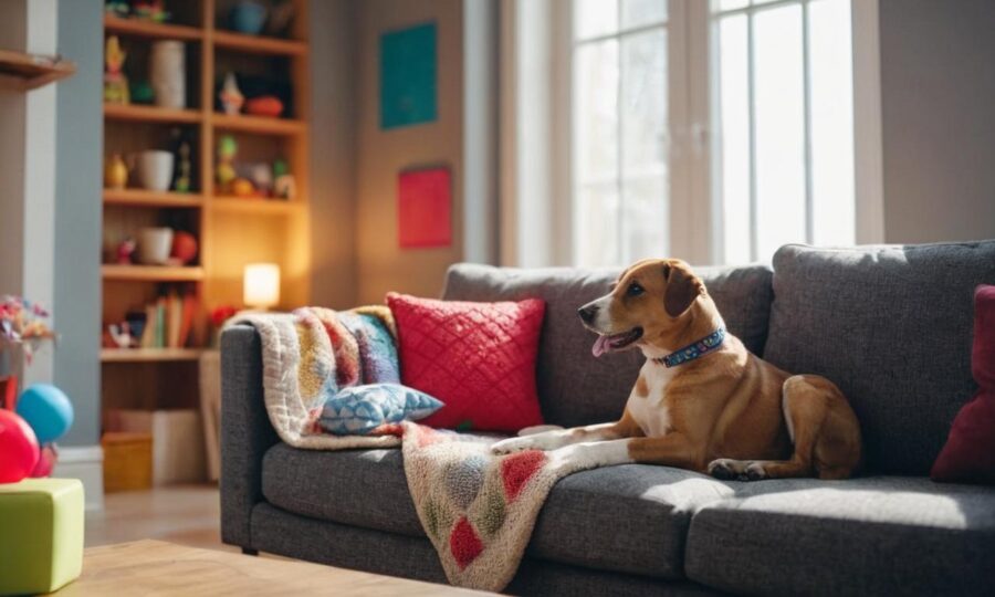 Qué sofá comprar con perros